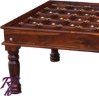 Solid Wood Small L+T Design Coffee Table