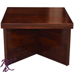 Solid Wood Cube Coffee Table