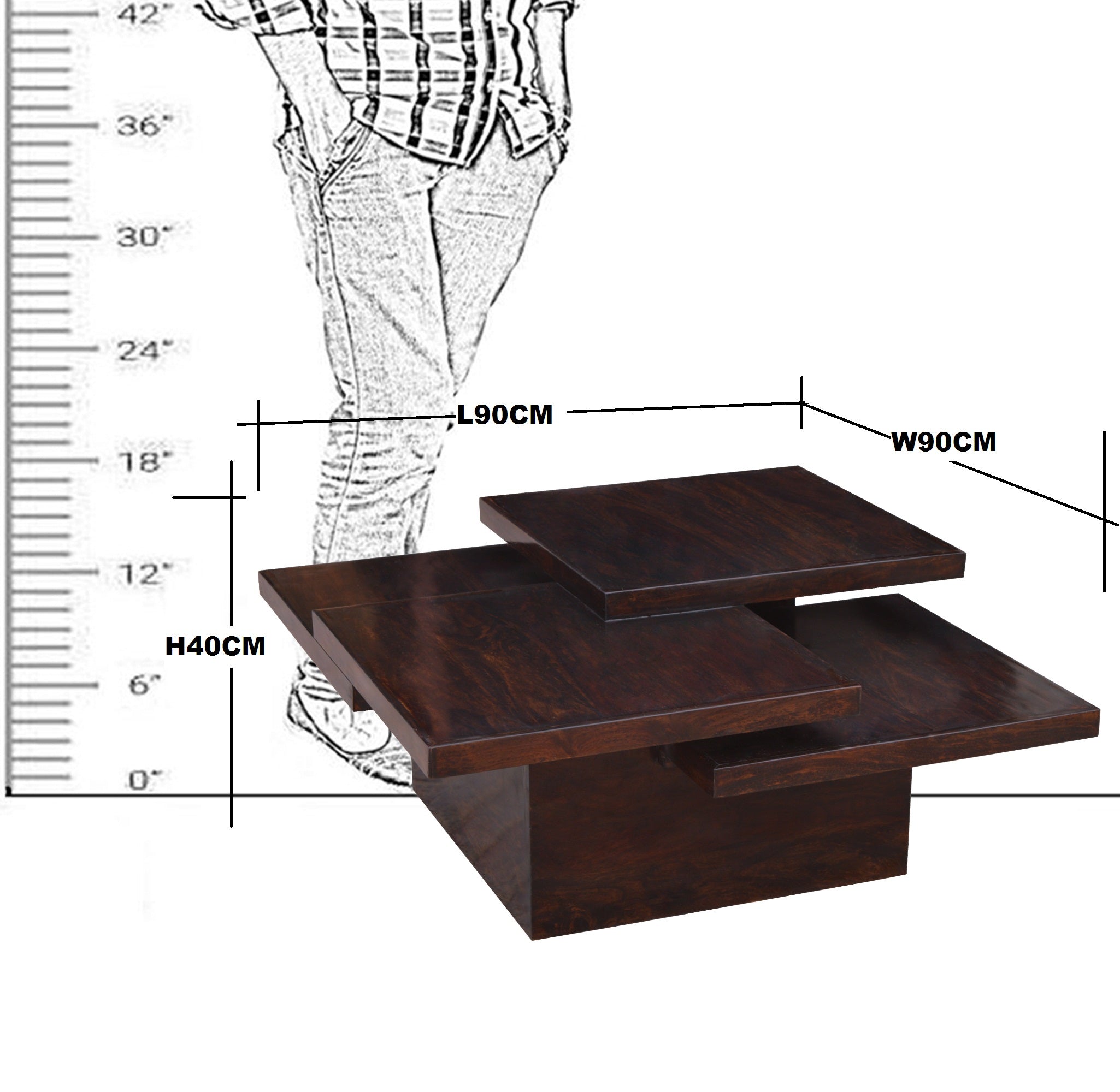 Solid Wood Jaipur Coffee Table