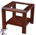 Solid Wood Slant Design Coffee Table