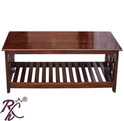 Solid Wood XX Design Center Table
