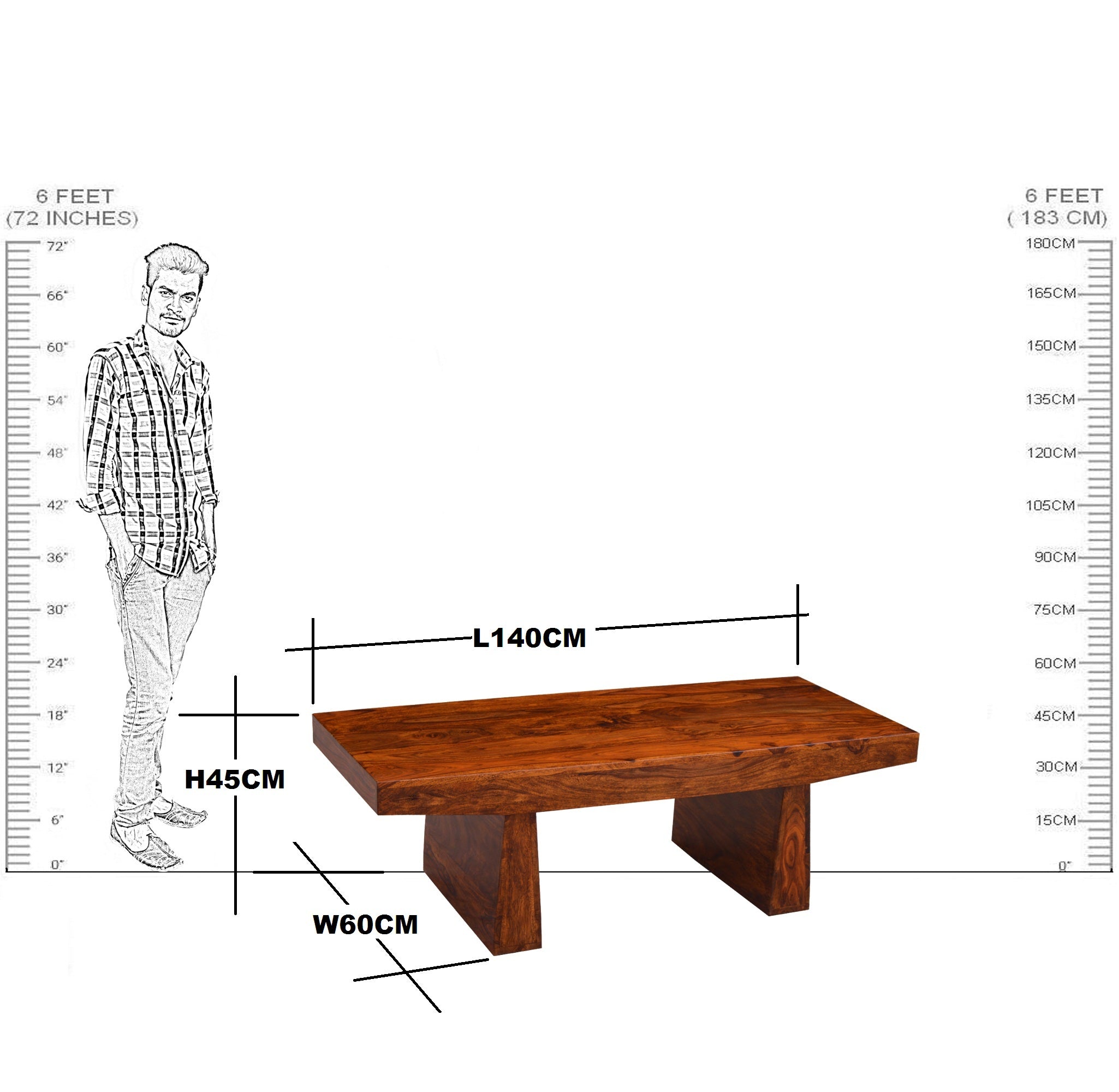 Solid wood Coffee Table