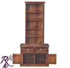 Solid Wooden Dresser Almirah With Stool