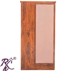 Solid Wooden  Diamond Door Design Dresser With Stool