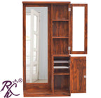 Solid Wooden Dresser With Stool