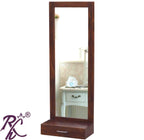 Solid Wood 1 Drawer Mirror Dresser