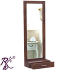Solid Wood 1 Drawer Mirror Dresser
