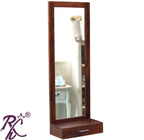 Solid Wood 1 Drawer Mirror Dresser