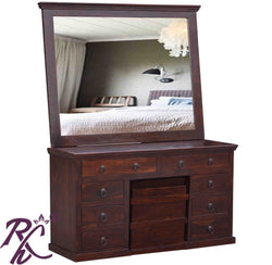 Solid Wood Large 8 Drawer Dresser