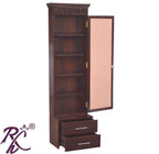 Solid Wood Kubera 2 Drawer Dresser Almirah With Stool