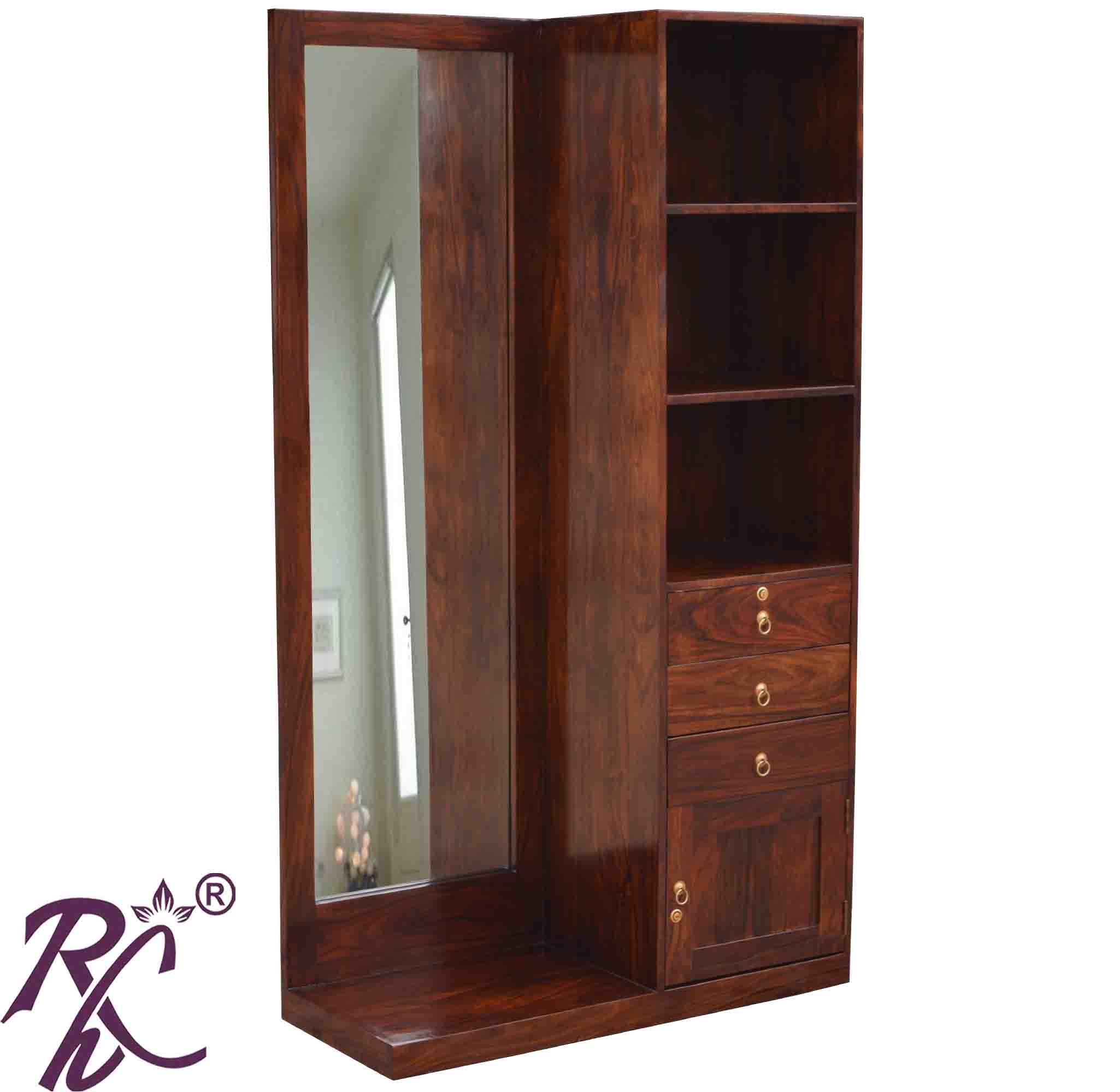 Solid Wood Cinader Dressing Table
