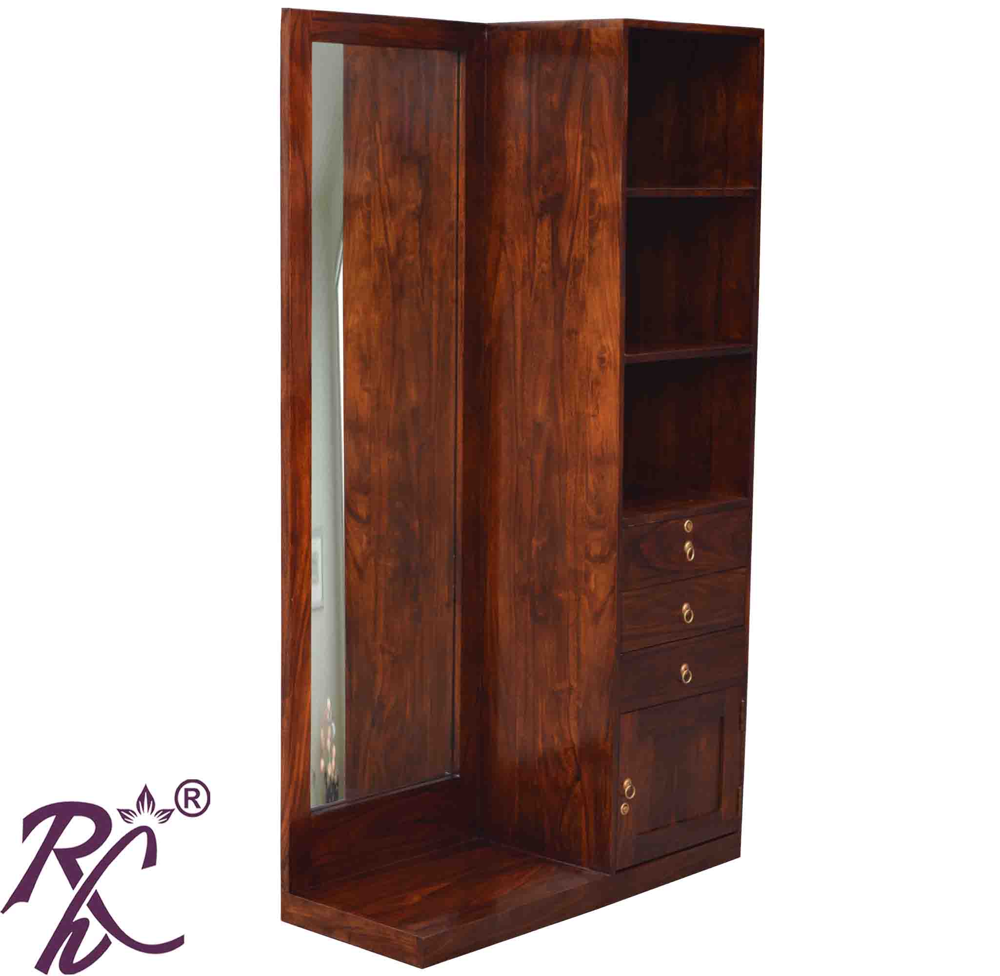 Solid Wood Cinader Dressing Table