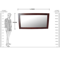 Solid Wooden Rectangular Shape Mirror Frame