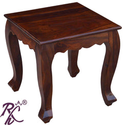 Solid Wood Wooden Lamp Table | Lamp Side Table | Side End Table Wooden Top