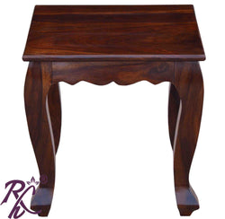 Solid Wood Wooden Lamp Table | Lamp Side Table | Side End Table Wooden Top