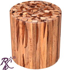 Solid Wood Wooden Lamp Table | Lamp Side Table | Side End Table