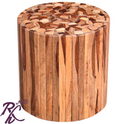 Solid Wood Wooden Lamp Table | Lamp Side Table | Side End Table