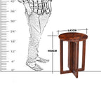 Solid Wood Wooden Lamp Table | Lamp Side Table | Side End Table