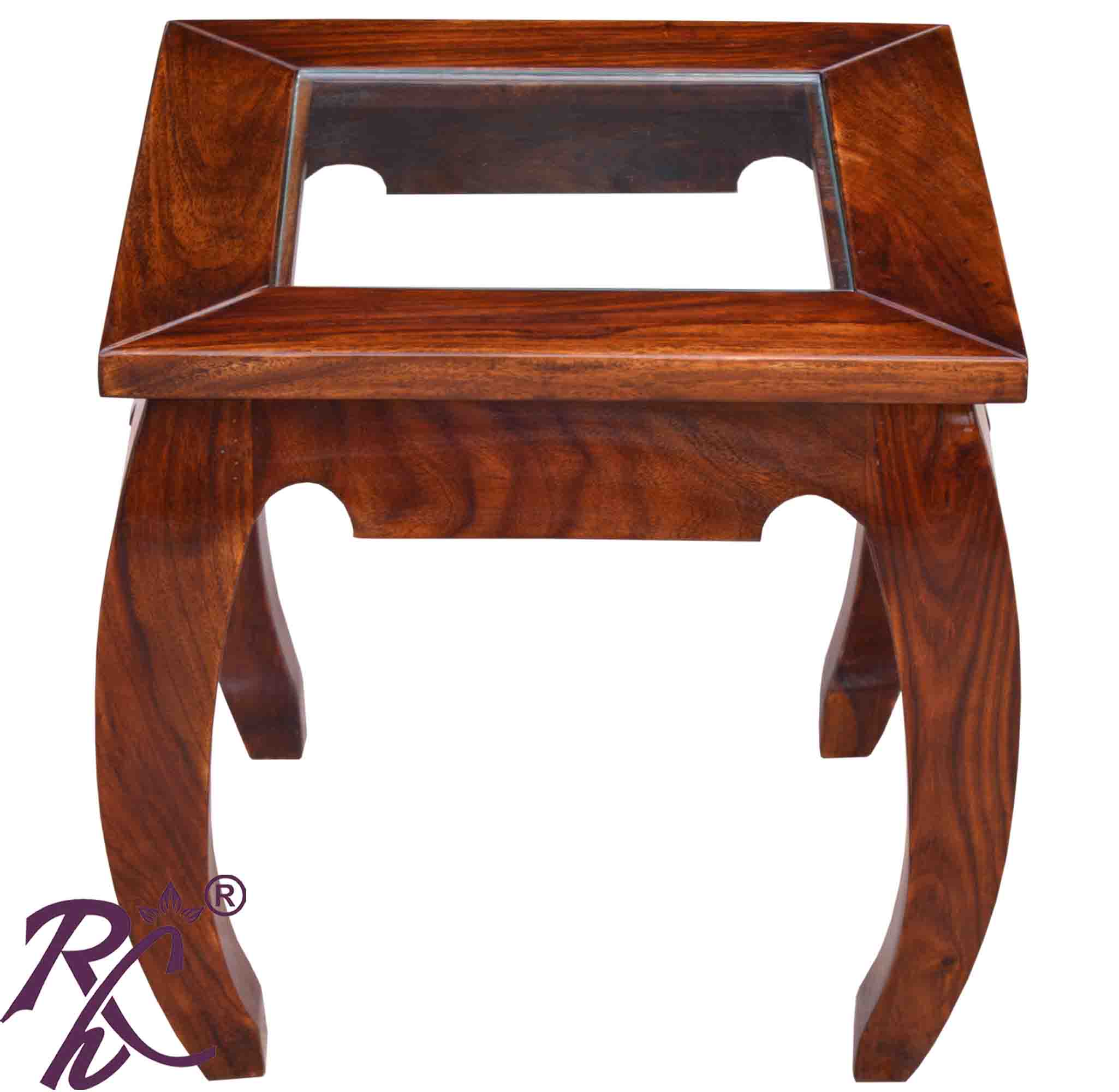 Solid Wood Lamp Side Table
