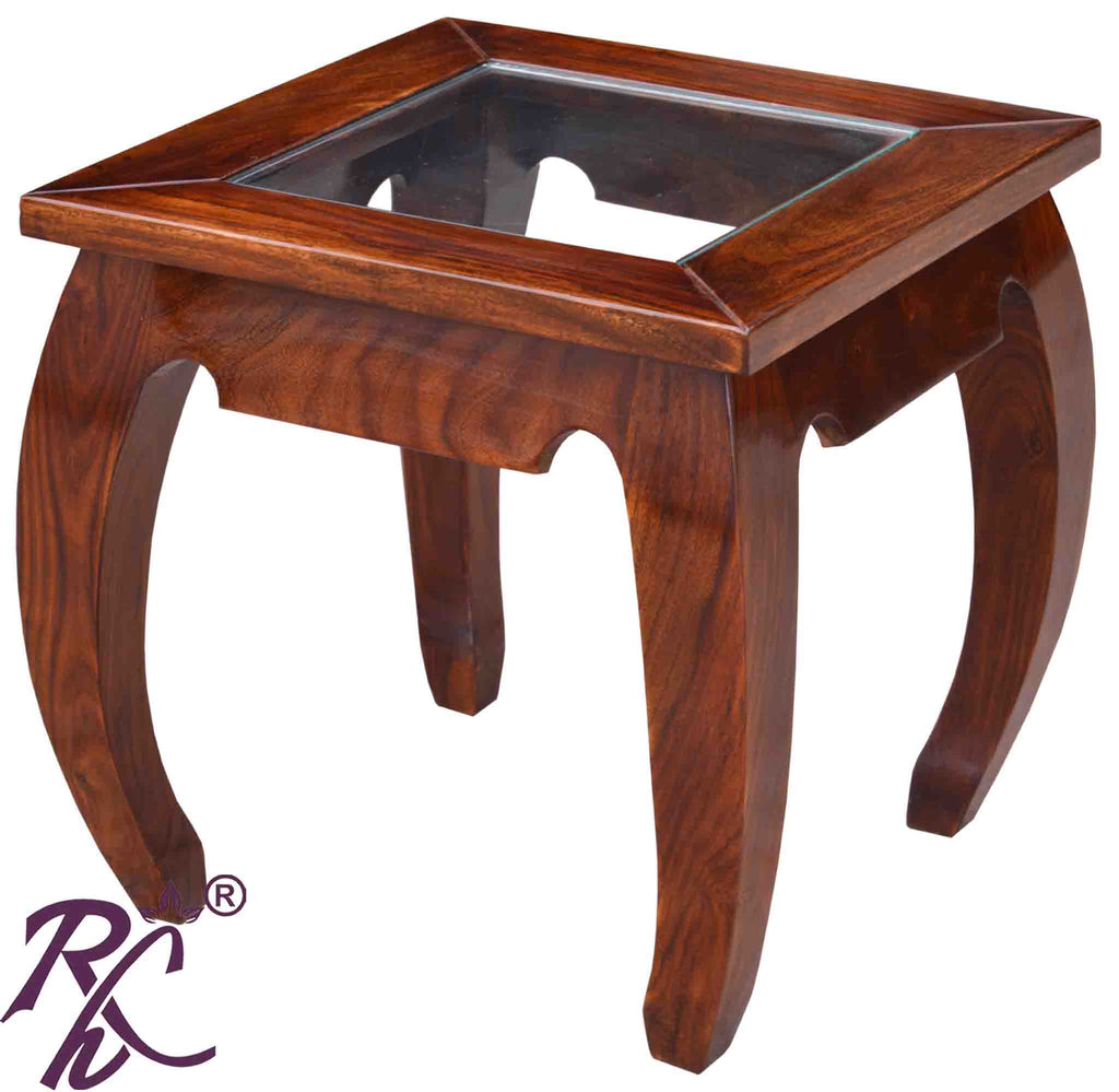 Solid Wood Lamp Side Table