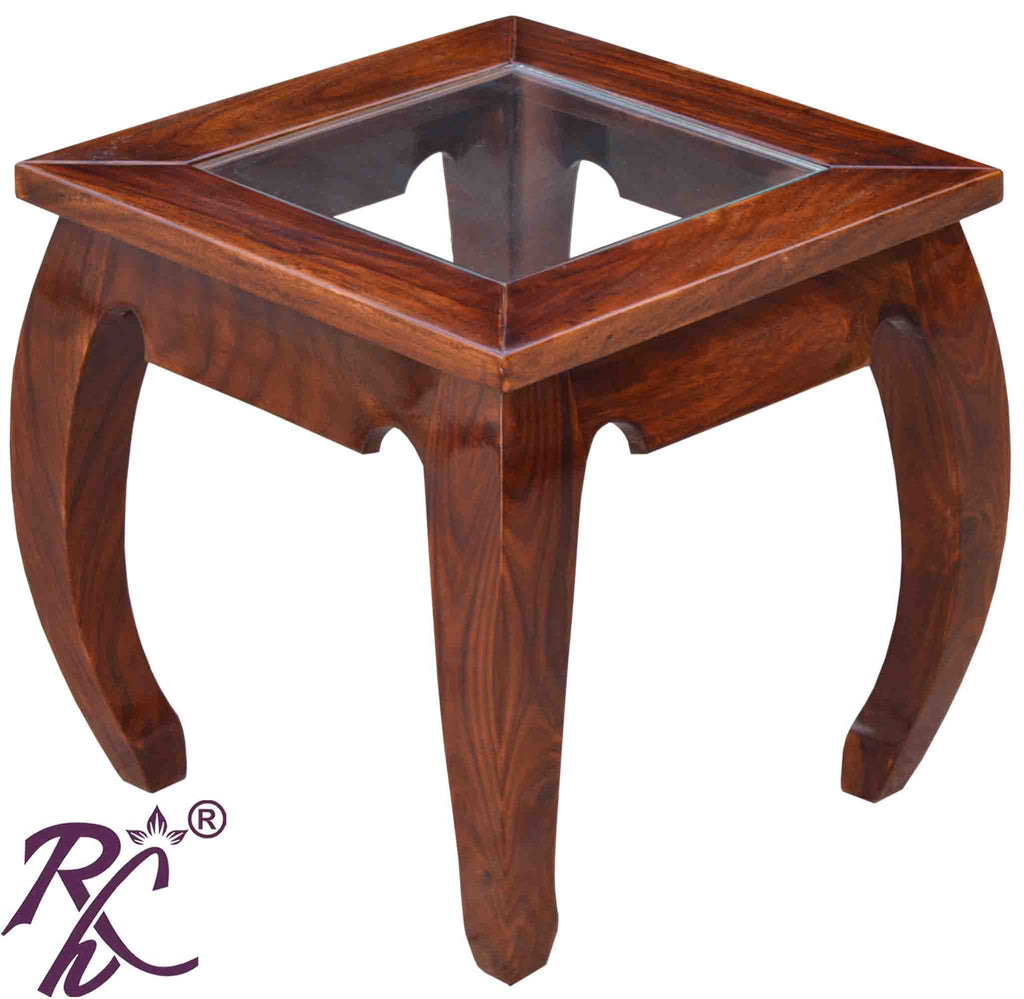 Solid Wood Lamp Side Table