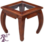 Solid Wood Lamp Side Table
