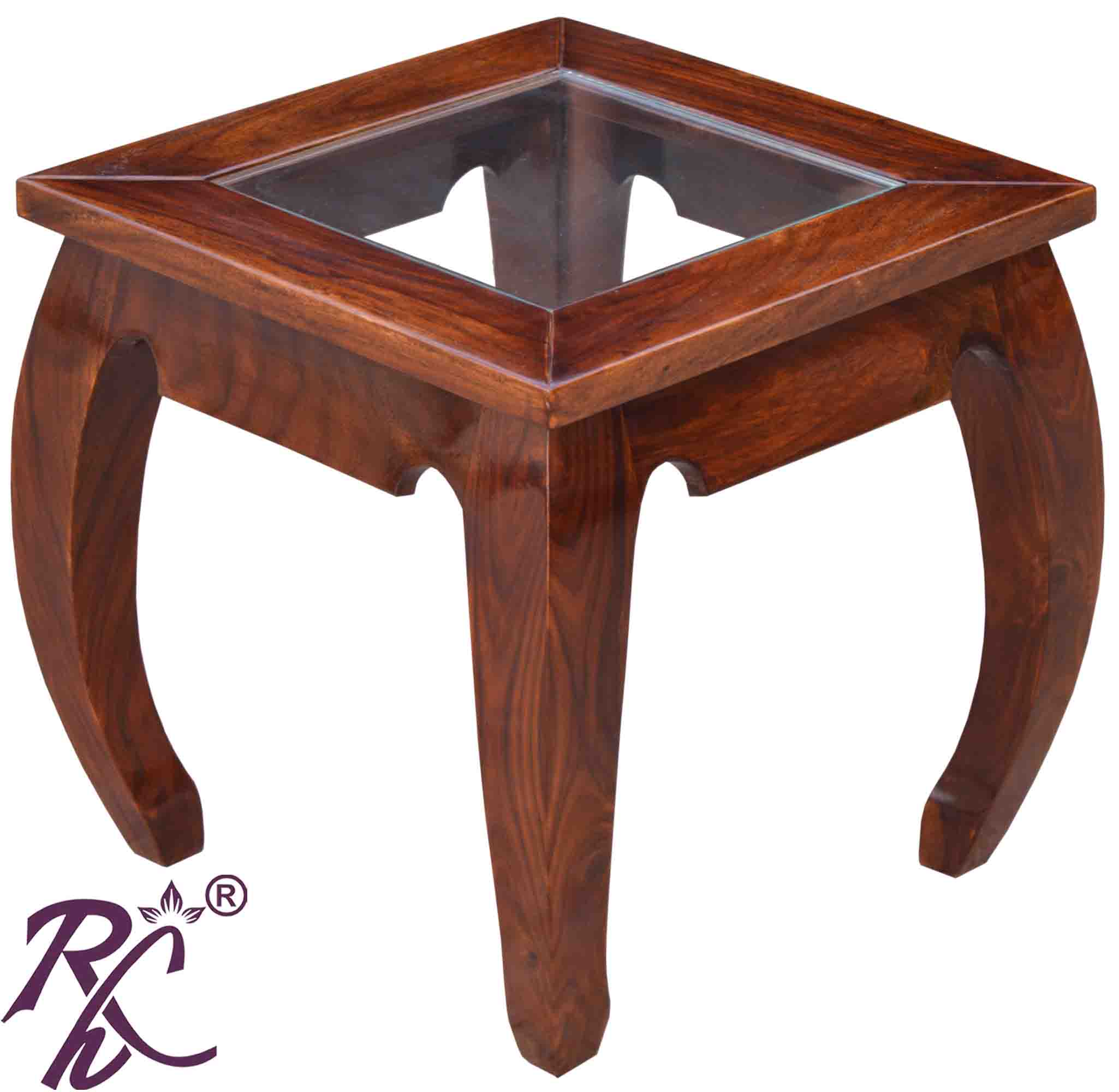 Solid Wood Lamp Side Table