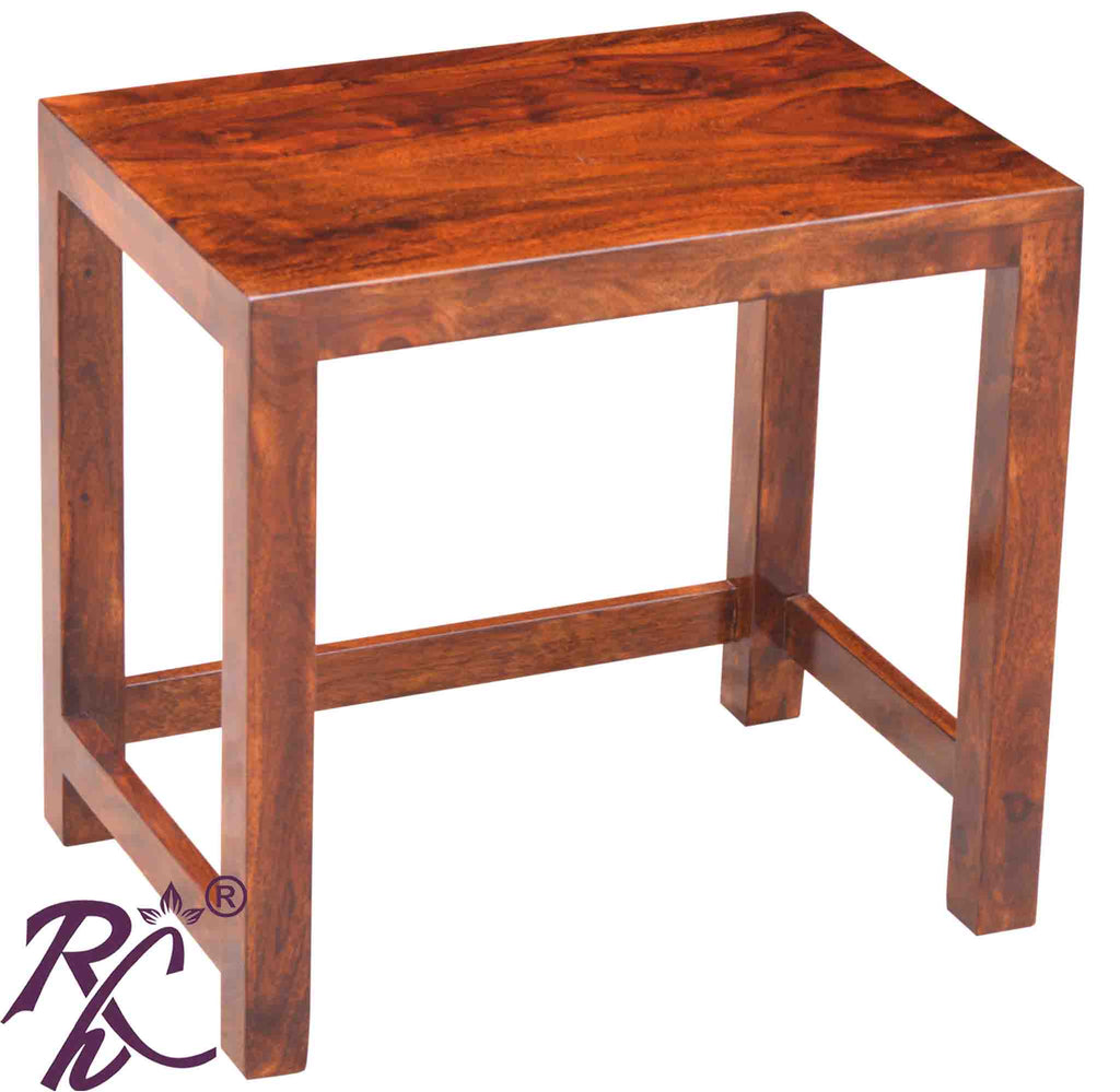 Solid Wood Wooden Lamp Table | Lamp Side Table | Side End Table | Nesting Table Set of 3 Pieces