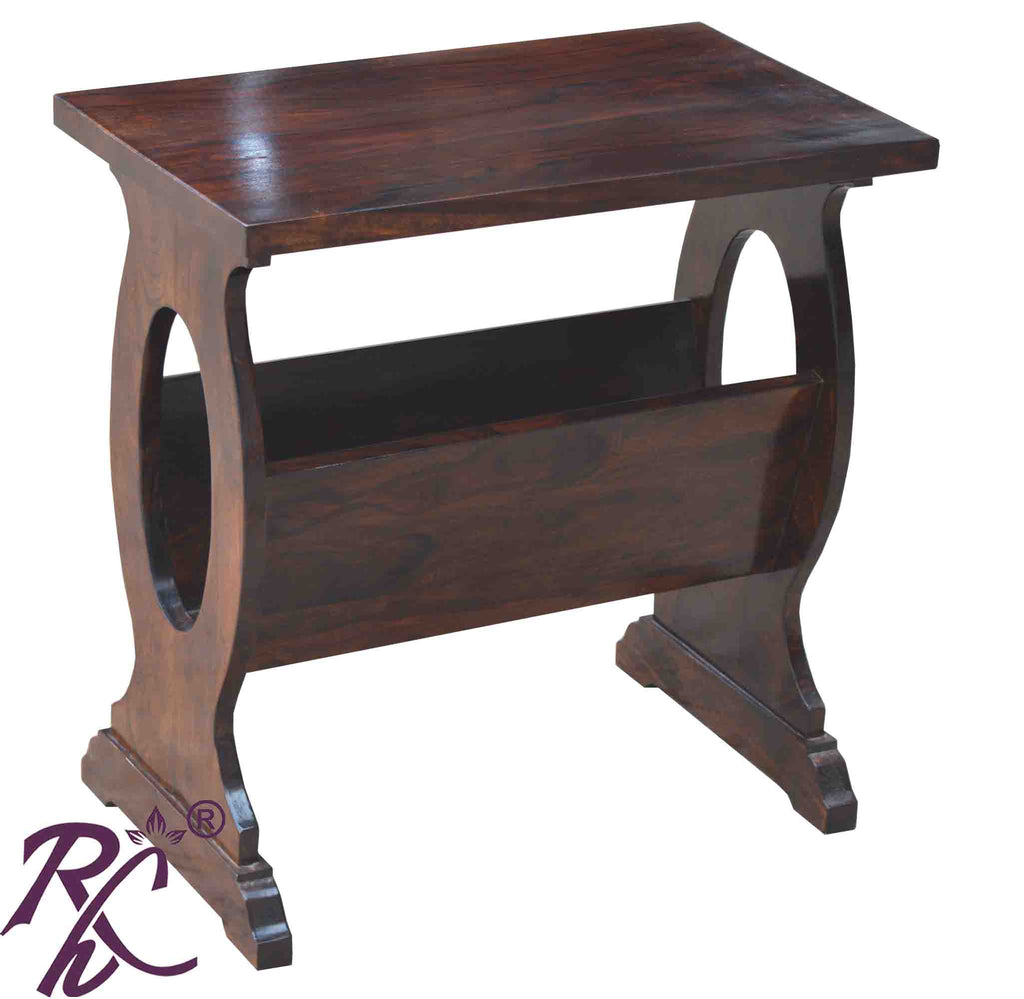 Solid Wood Wooden Lamp Table | Lamp Side Table | Side End Table