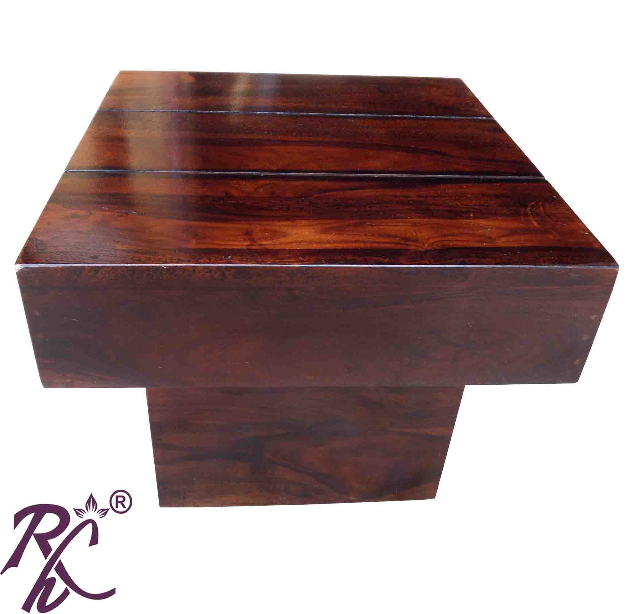Solid Wood Wooden Lamp Table | Lamp Side Table | Side End Table