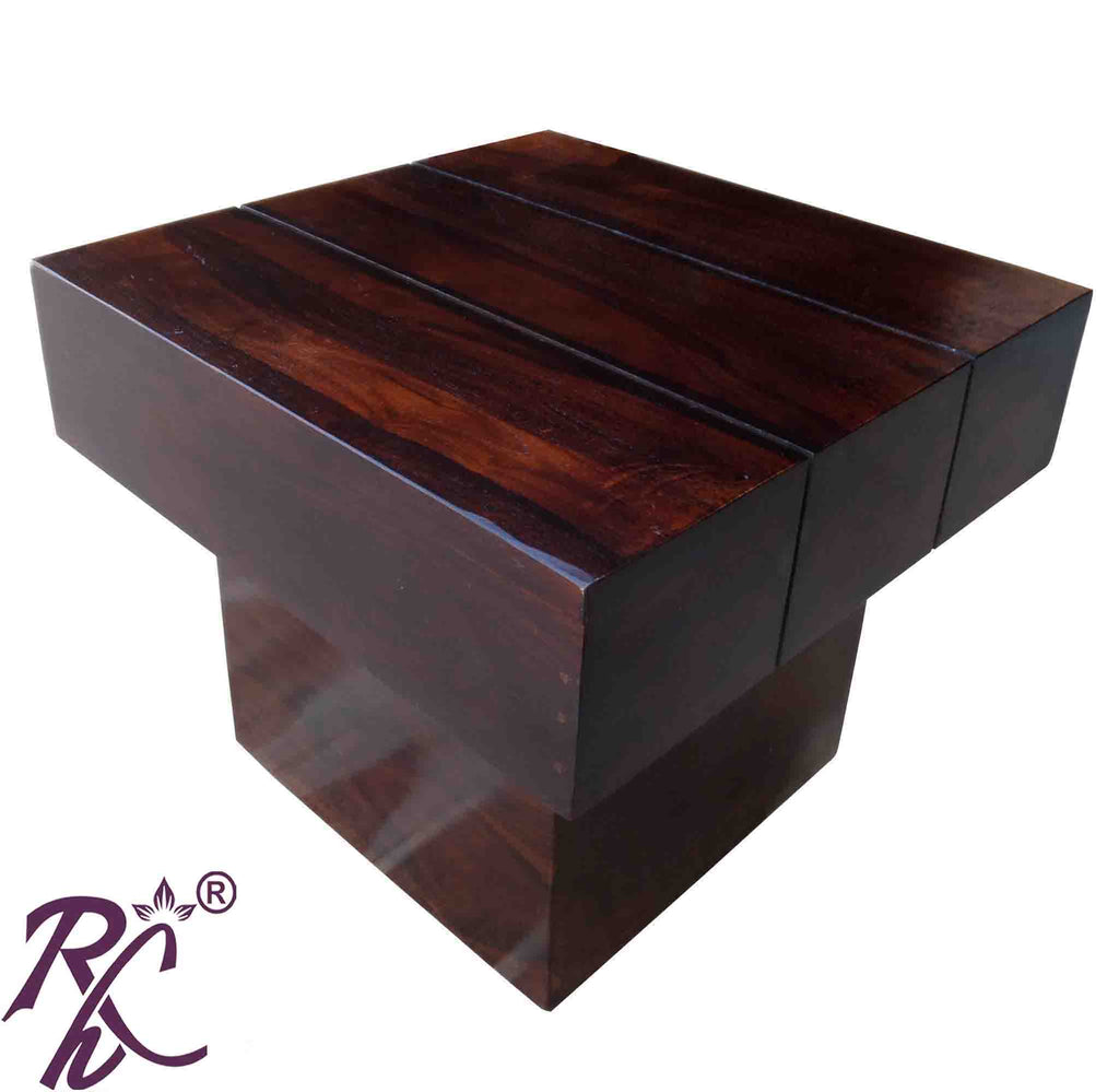 Solid Wood Wooden Lamp Table | Lamp Side Table | Side End Table