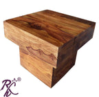 Solid Wood Wooden Lamp Table | Lamp Side Table | Side End Table