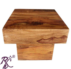 Solid Wood Wooden Lamp Table | Lamp Side Table | Side End Table