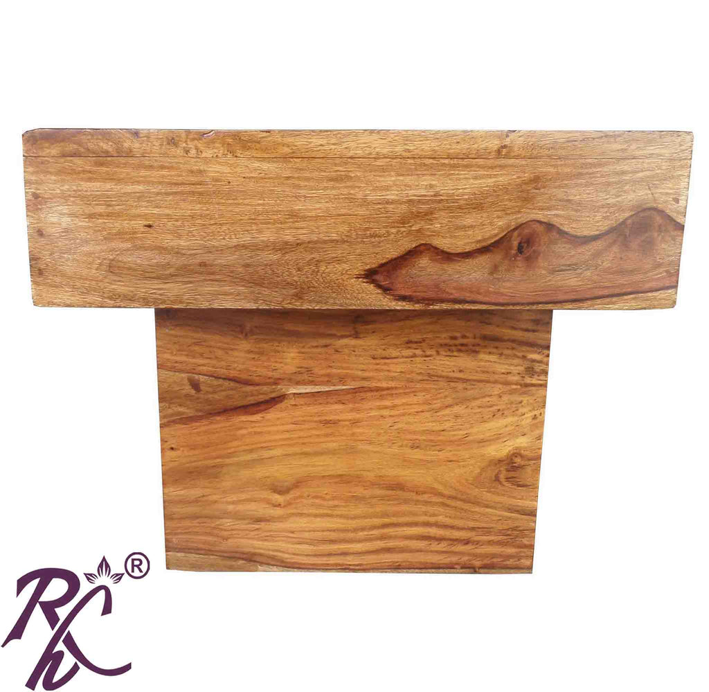 Solid Wood Wooden Lamp Table | Lamp Side Table | Side End Table
