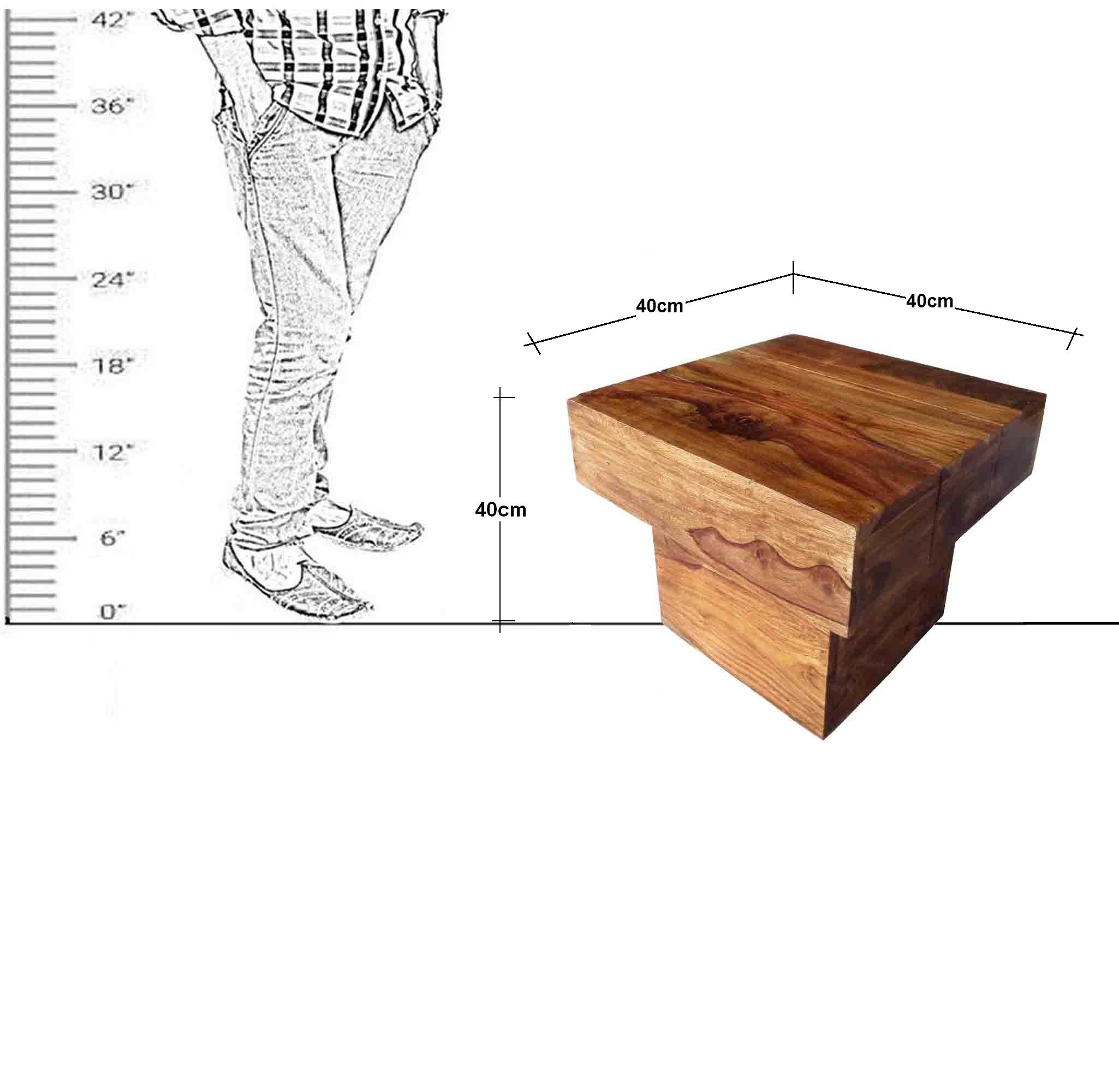 Solid Wood Wooden Lamp Table | Lamp Side Table | Side End Table