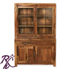 Solid Wooden Cube Kitchen Cabinet