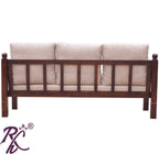 Solid Wood Sofa 3 Seater