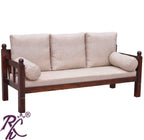Solid Wood Sofa 3 Seater