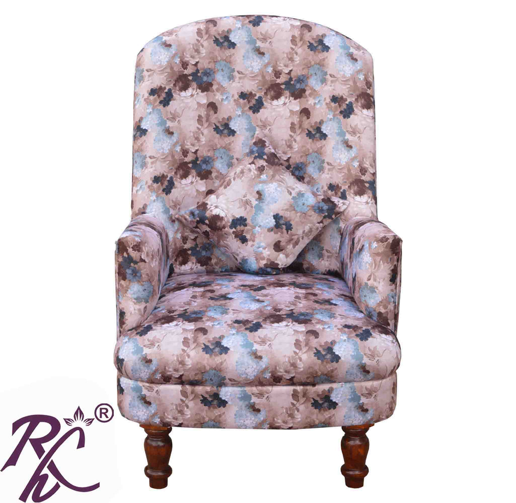 Solid Wood Europe Wing Sofa 1 Seater FP