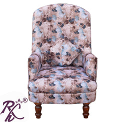 Solid Wood Europe Wing Sofa 1 Seater FP