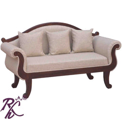 Solid Wood Mayur Design Sofa 2 Seater
