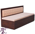 Solid Wooden Stripe Sofa Cum Bed