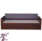Solid Wooden Sofa Cum Bed