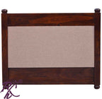 Solid Wood Brass L+T Design Sofa 2 Seater