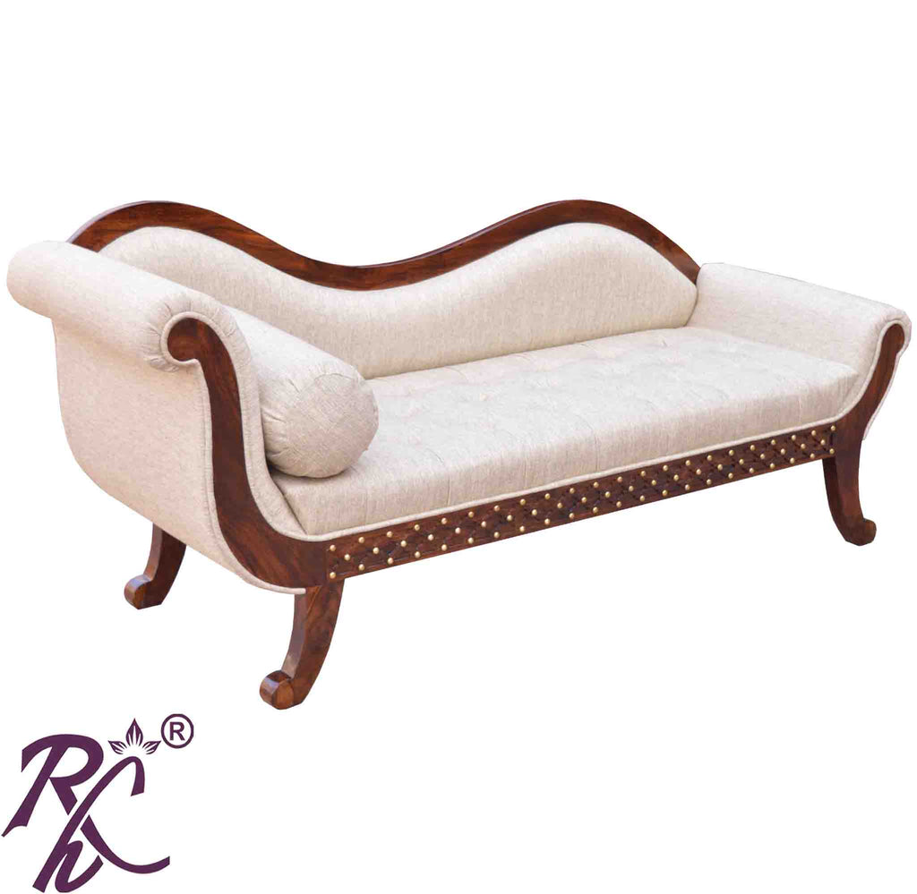 Solid Wooden Jiksa Jali Design Couch