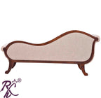 Solid Wooden Brass L+T Design Couch