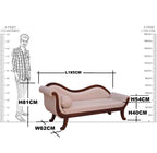 Solid Wooden Couch Sofa