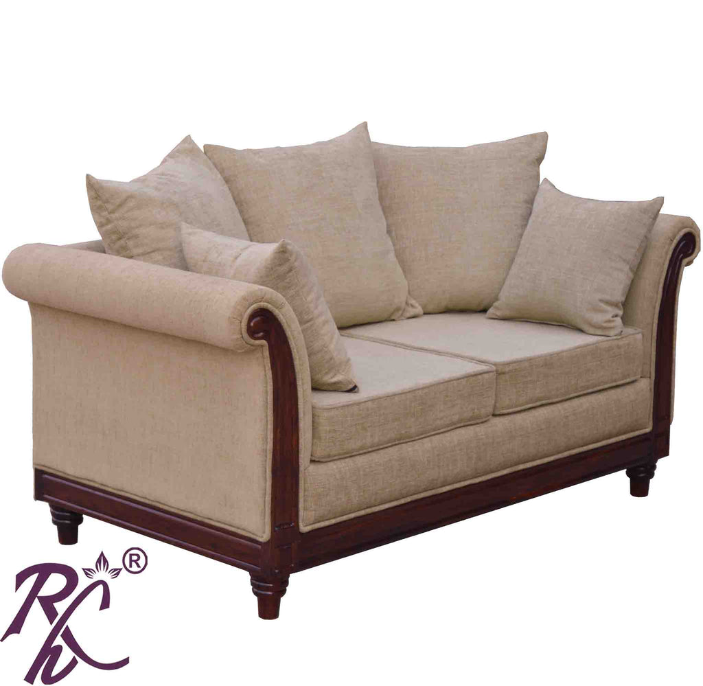 Wooden Mayur Design Sofa 2 Seater