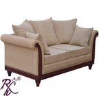 Wooden Mayur Design Sofa 2 Seater