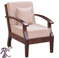 Solid Wooden Sofa One Seater